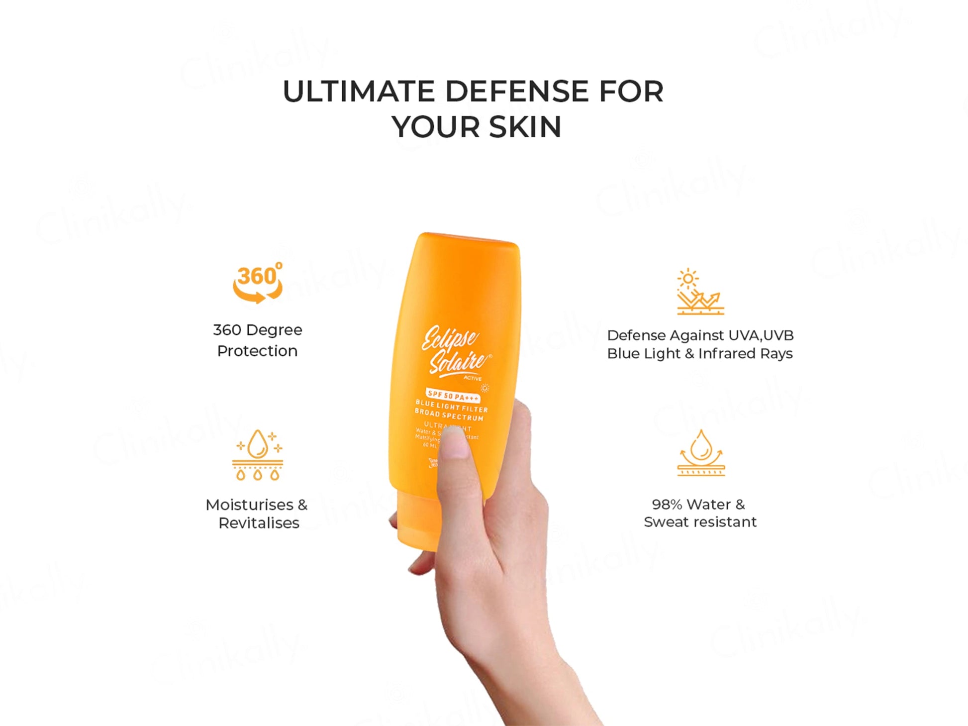 Eclipse Solaire Active Sunscreen SPF 50 PA