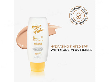 Eclipse Solaire Tinted Aqua Fusion Sunscreen SPF 50 PA