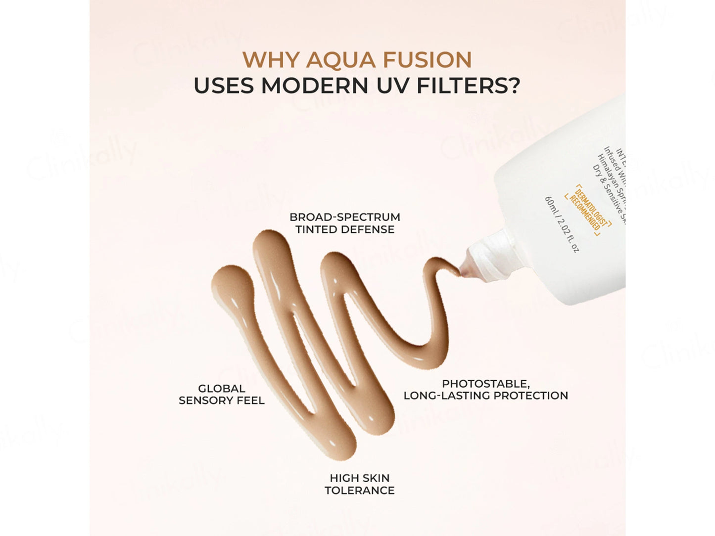 Eclipse Solaire Tinted Aqua Fusion Sunscreen SPF 50 PA