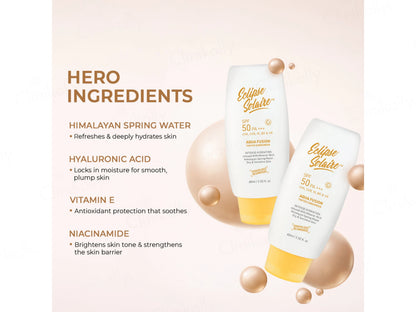 Eclipse Solaire Tinted Aqua Fusion Sunscreen SPF 50 PA