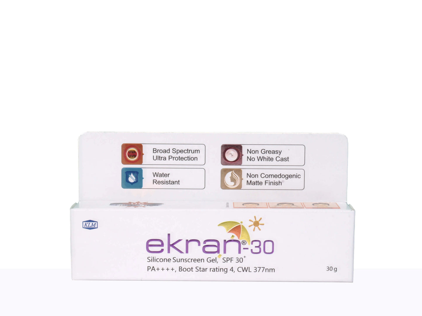 Ekran-30 Silicone Sunscreen Gel SPF 30 PA