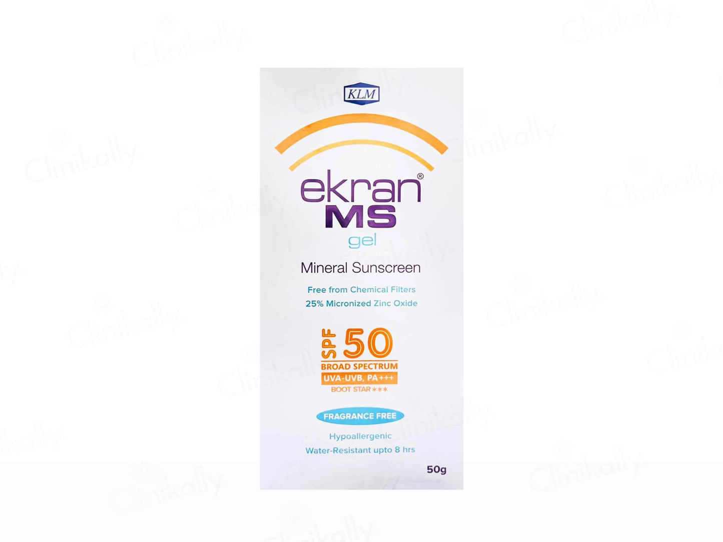 Ekran MS Mineral Sunscreen Gel SPF 50 PA