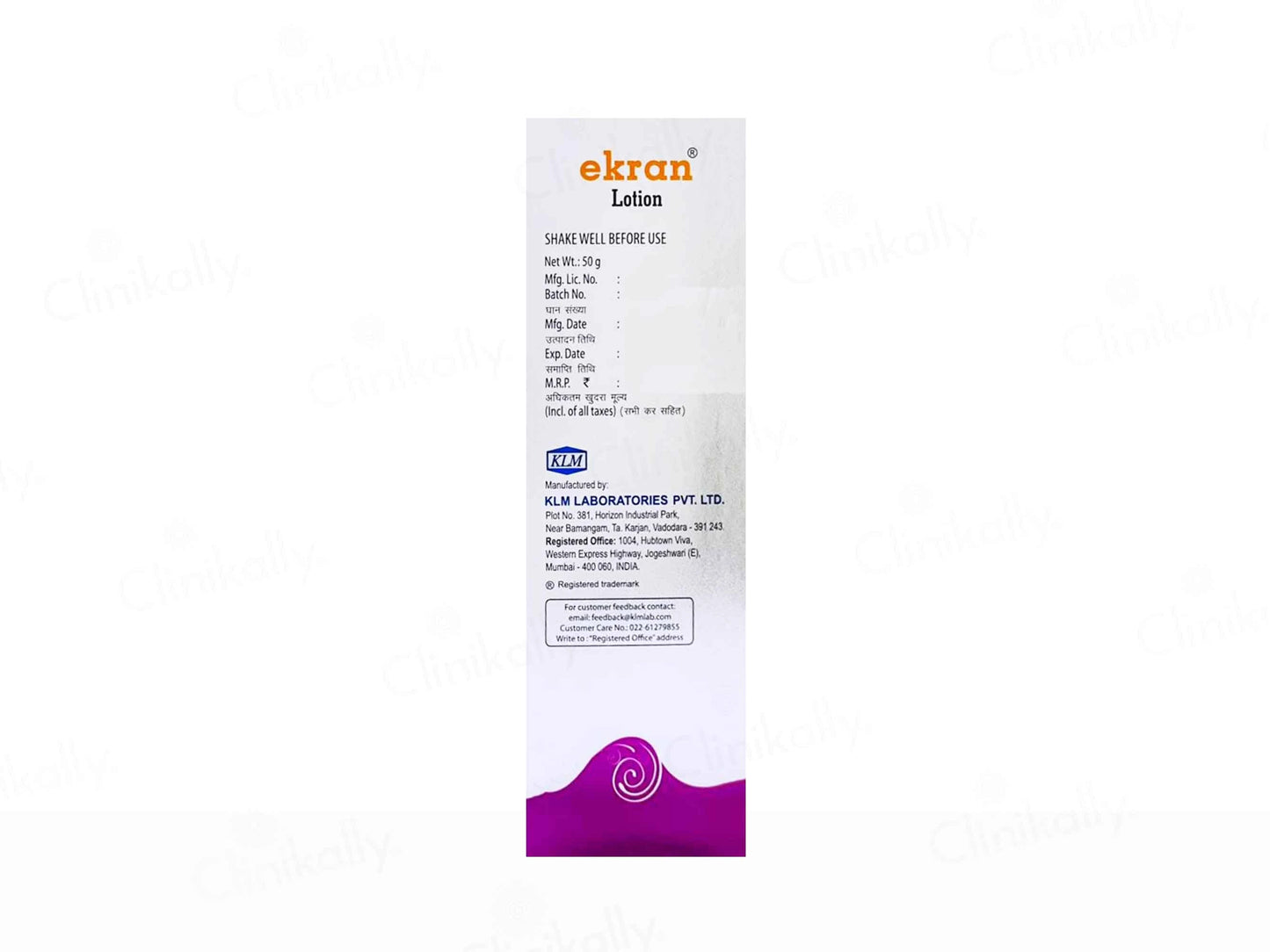 Ekran Sunscreen Lotion SPF 30 PA
