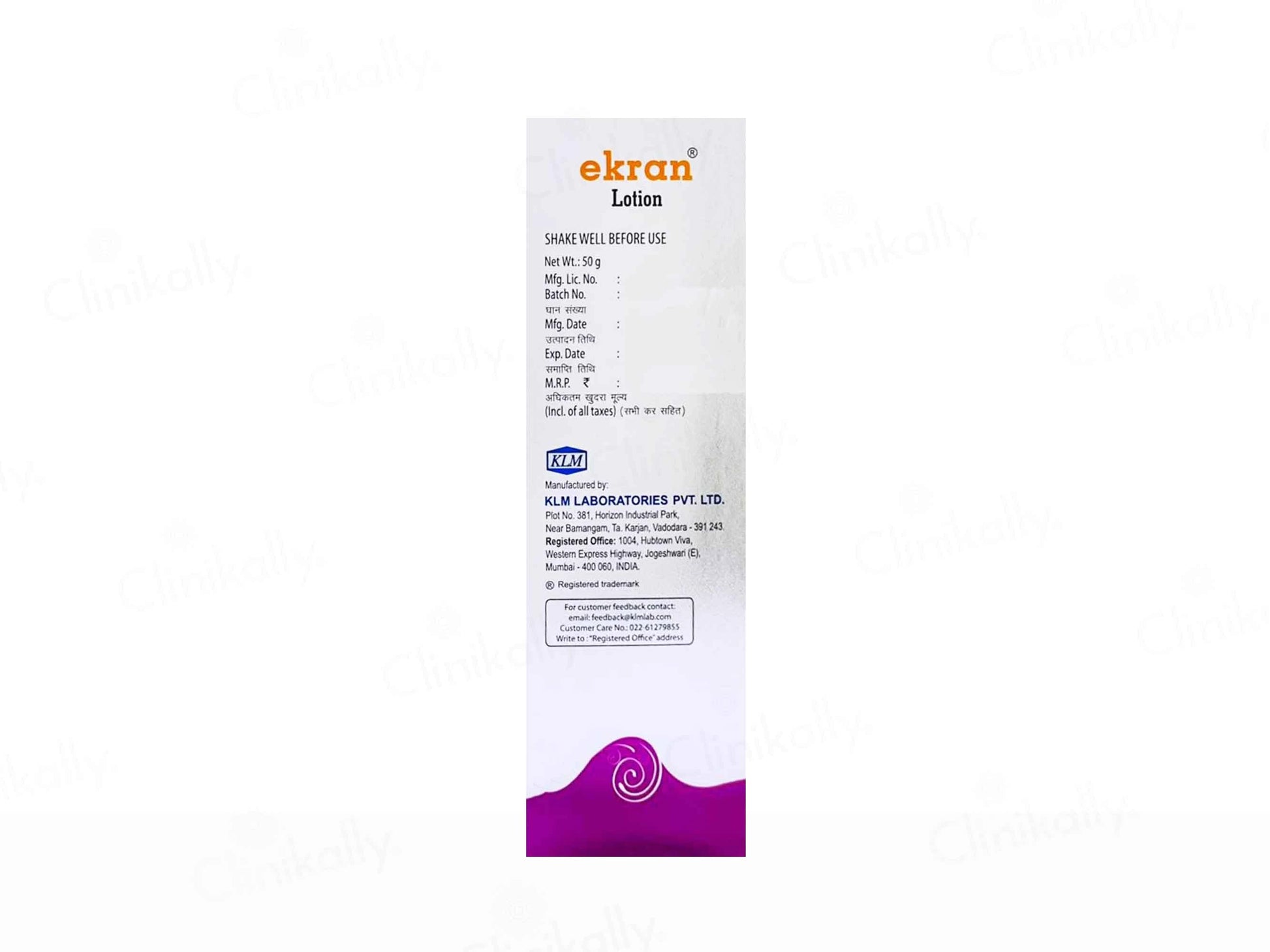 Ekran Sunscreen Lotion SPF 30 PA