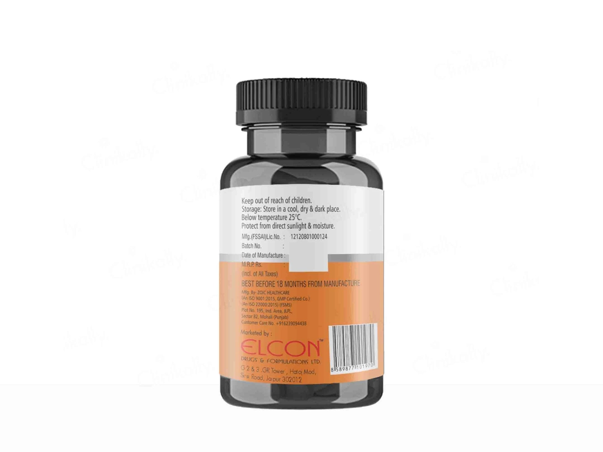 Elcon Vitamin D3 400IU Tablet