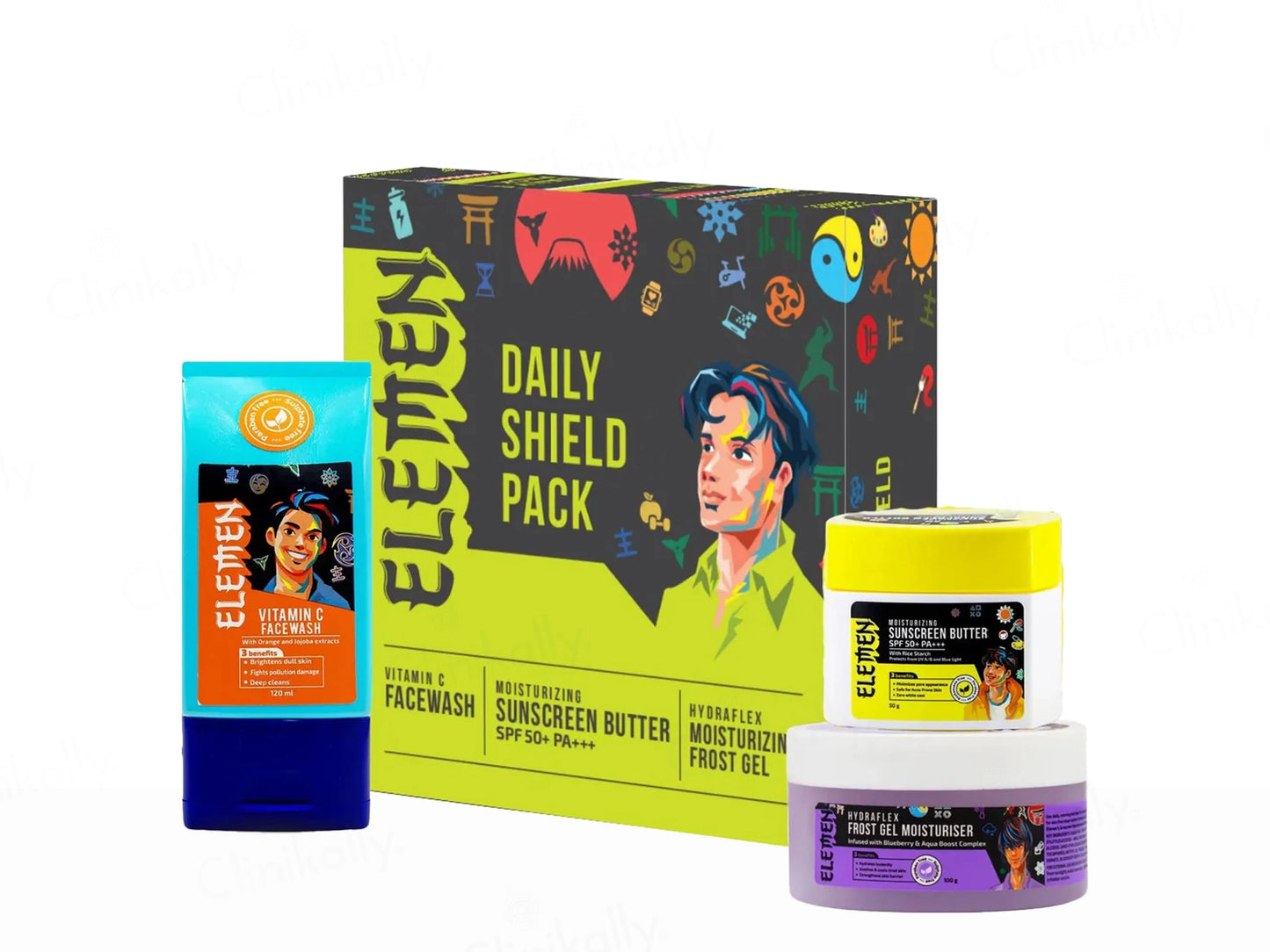 Elemen Daily Shield Combo Pack