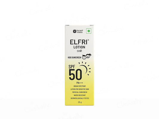 Elfri Kids Sunscreen Lotion SPF 50 PA