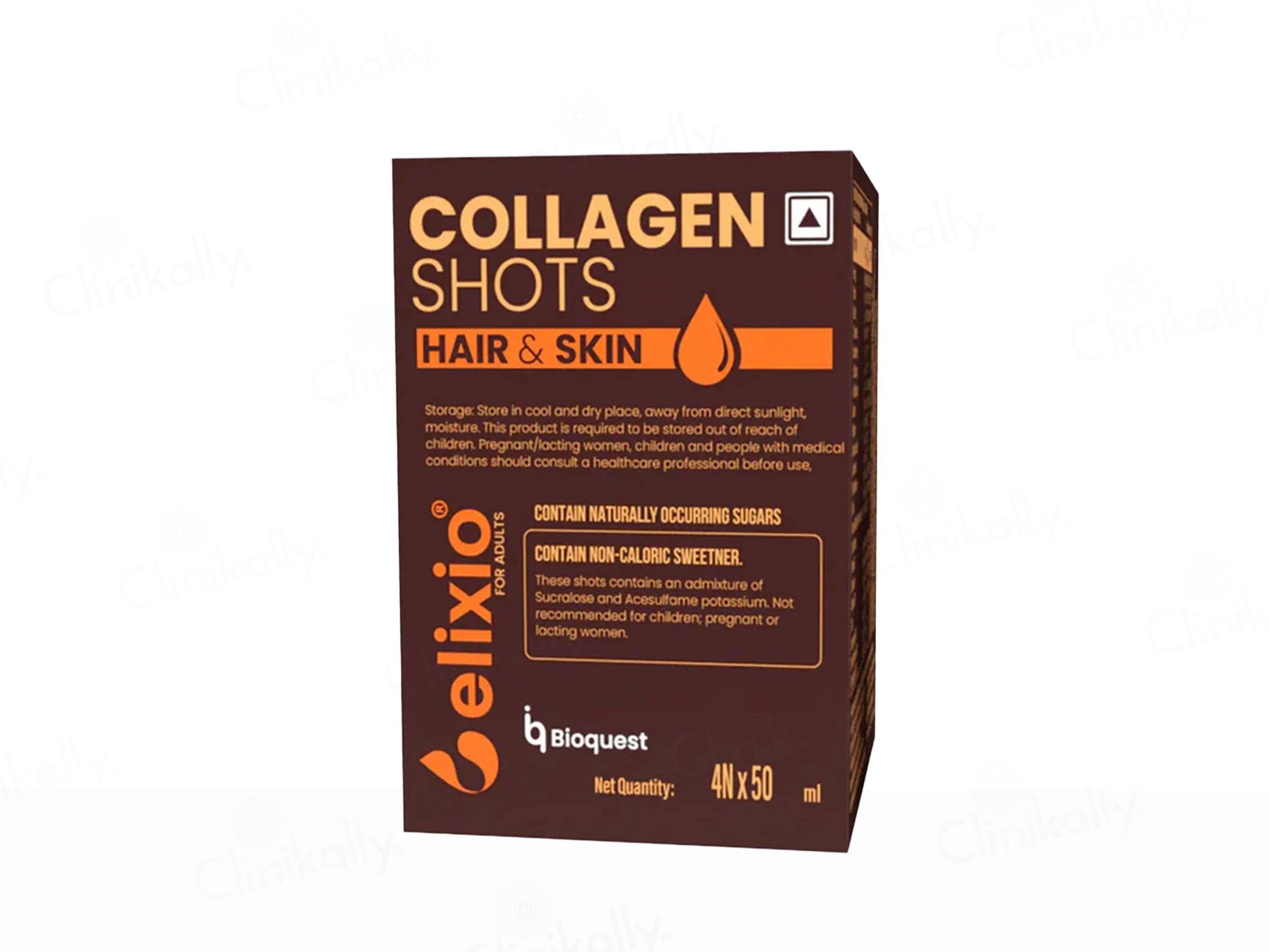 Elixio Hair and  Skin Collagen Shots For Adults
