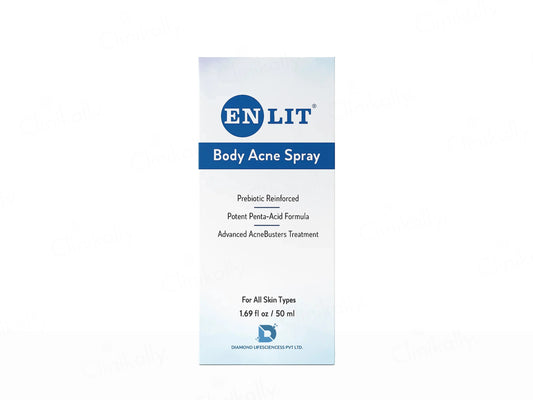 Enlit Prebiotic Body Acne Spray