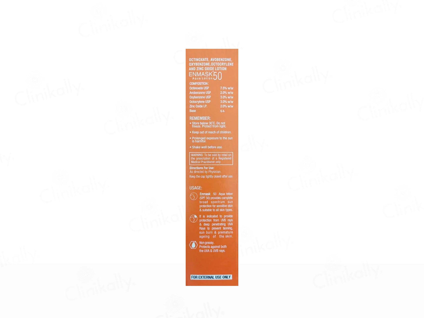 Enmask 50 Aqua Sunprotect Lotion SPF 50