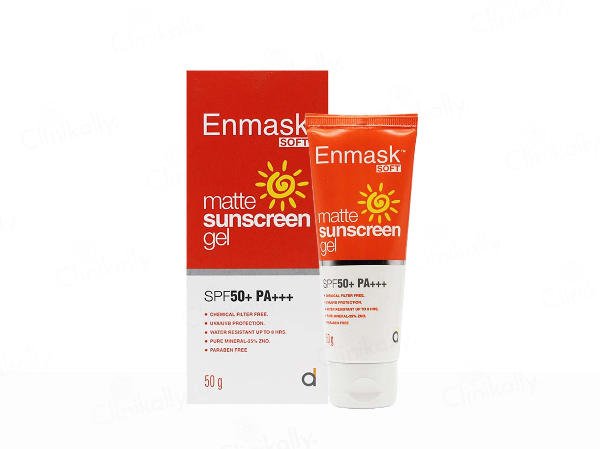 Enmask Soft Matte Sunscreen Gel SPF 50 PA