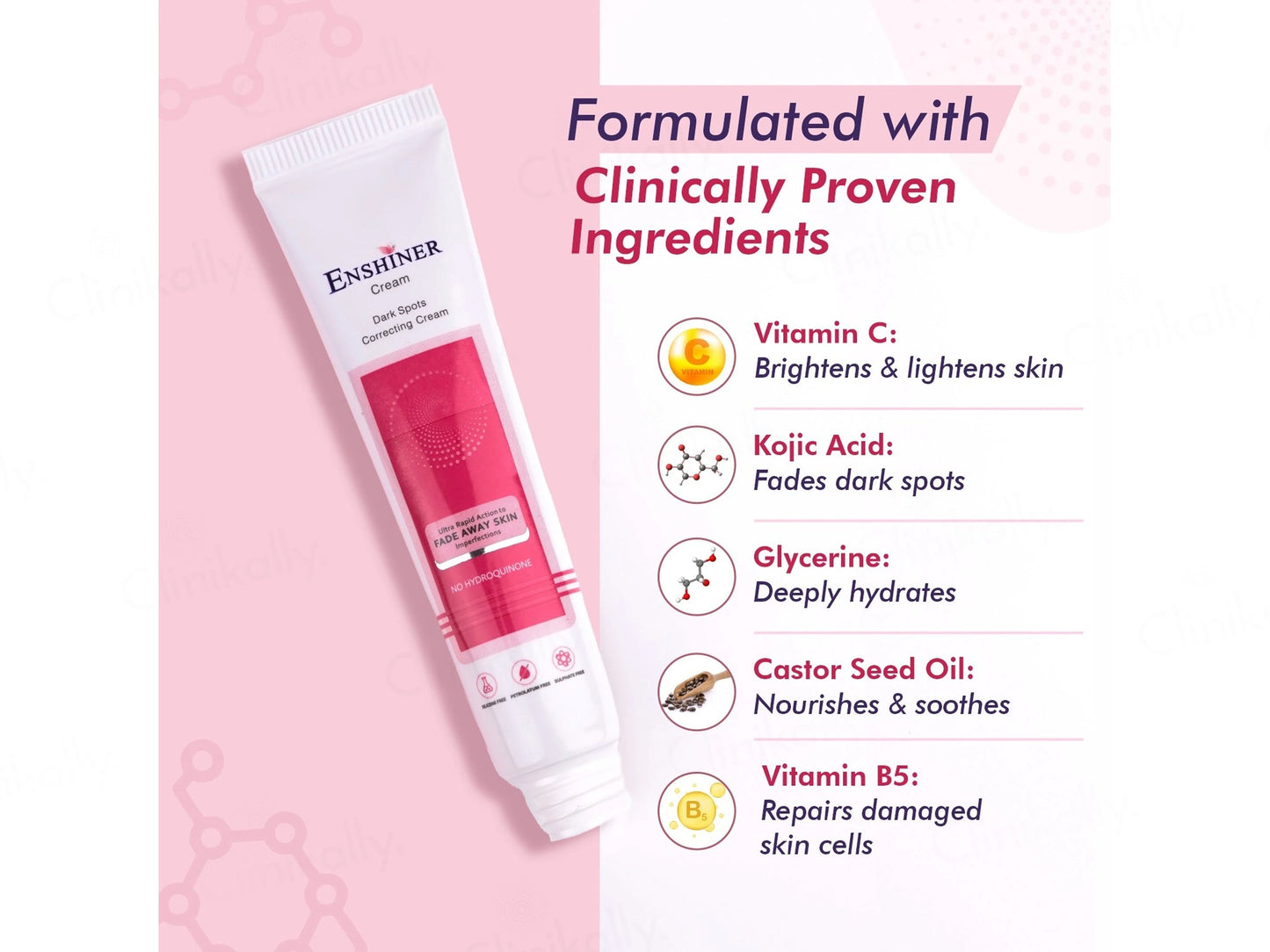 Enshiner Dark Spots Correcting Cream