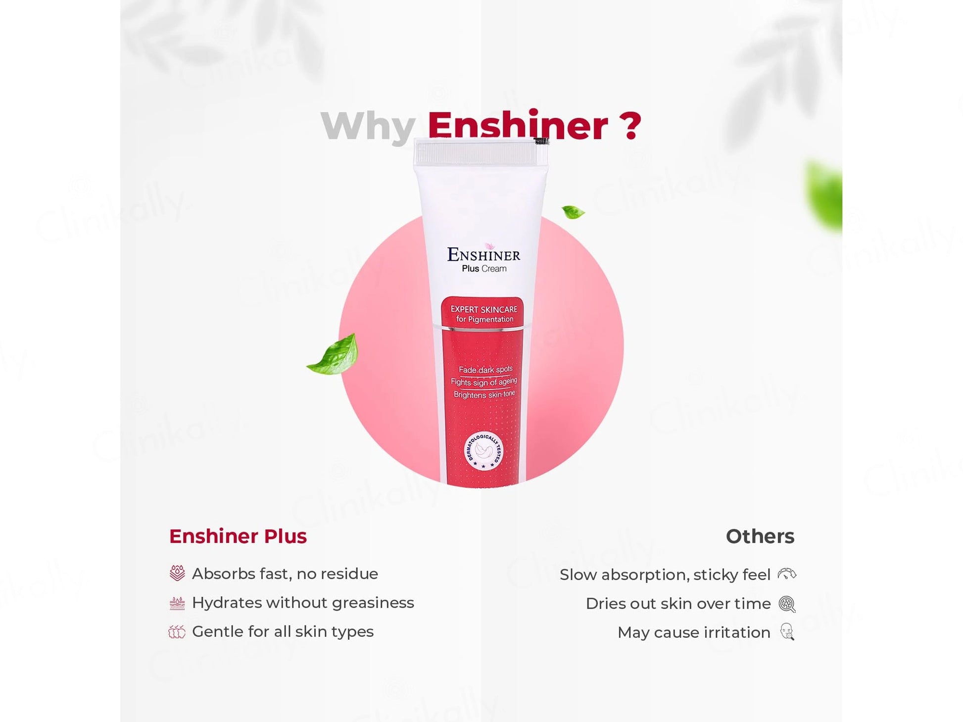 Enshiner Plus Depigmentation Cream