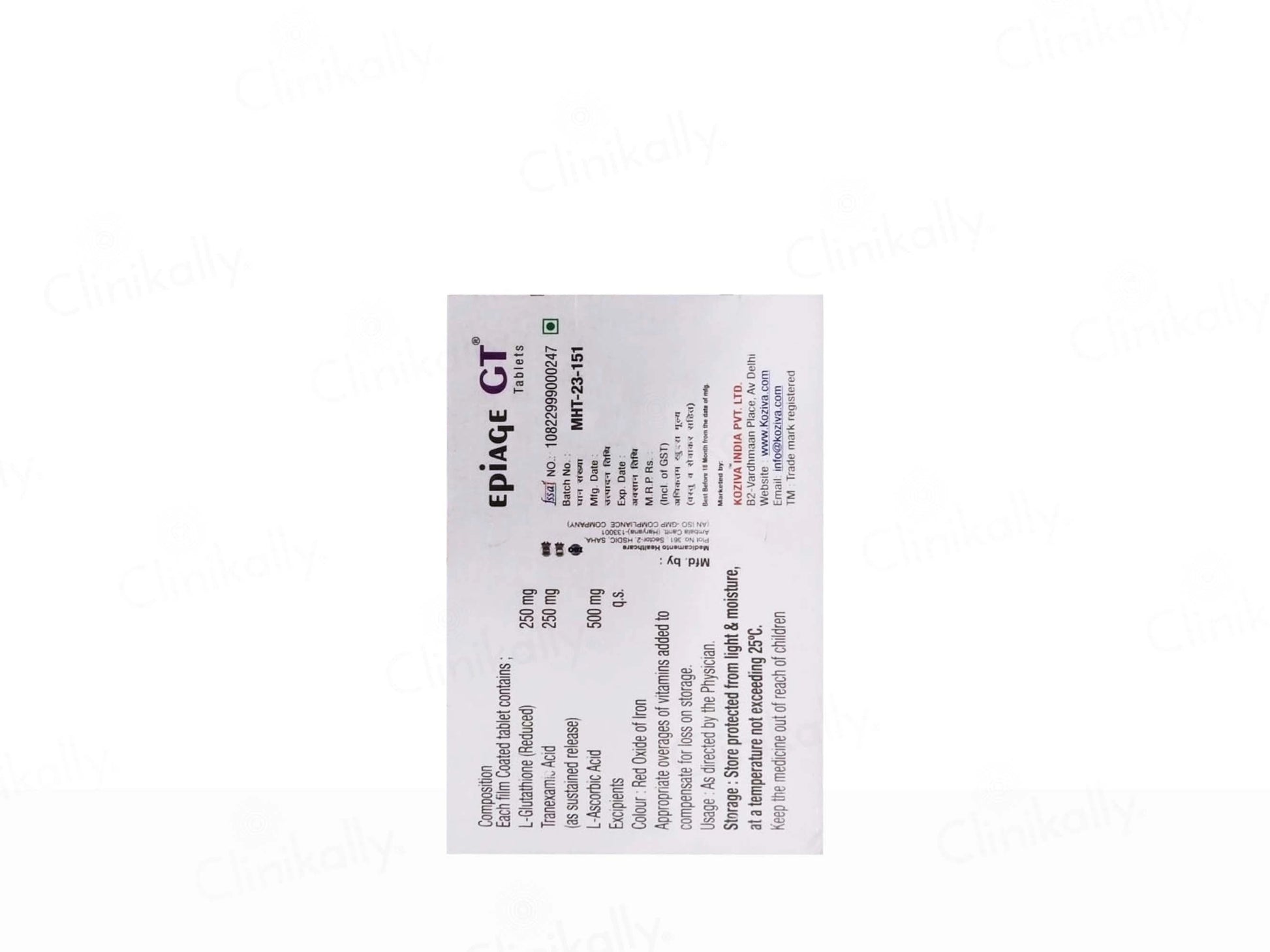 Epiage GT Tablet