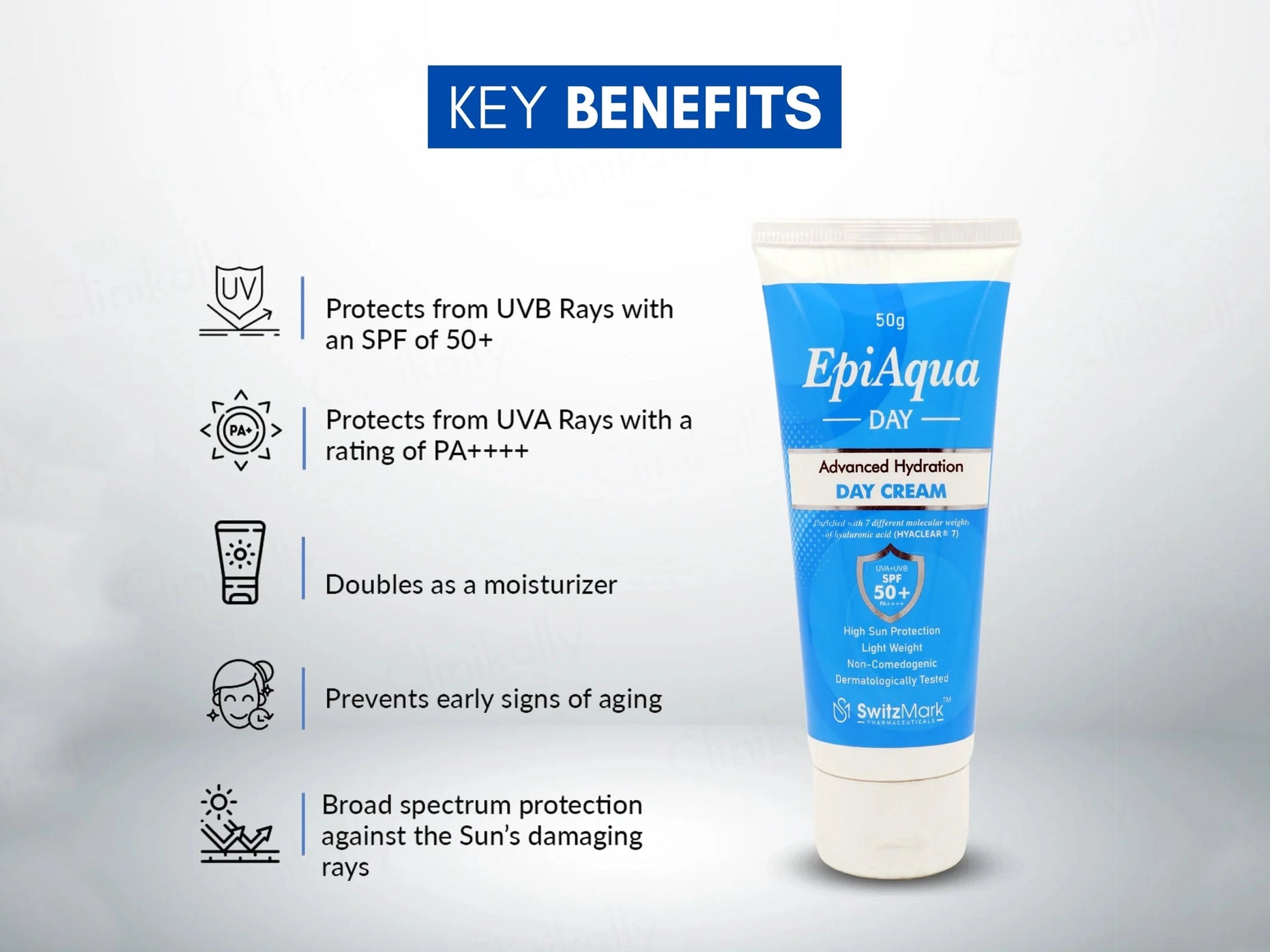 Epiaqua Day Advanced Hydration Cream SPF 50 PA