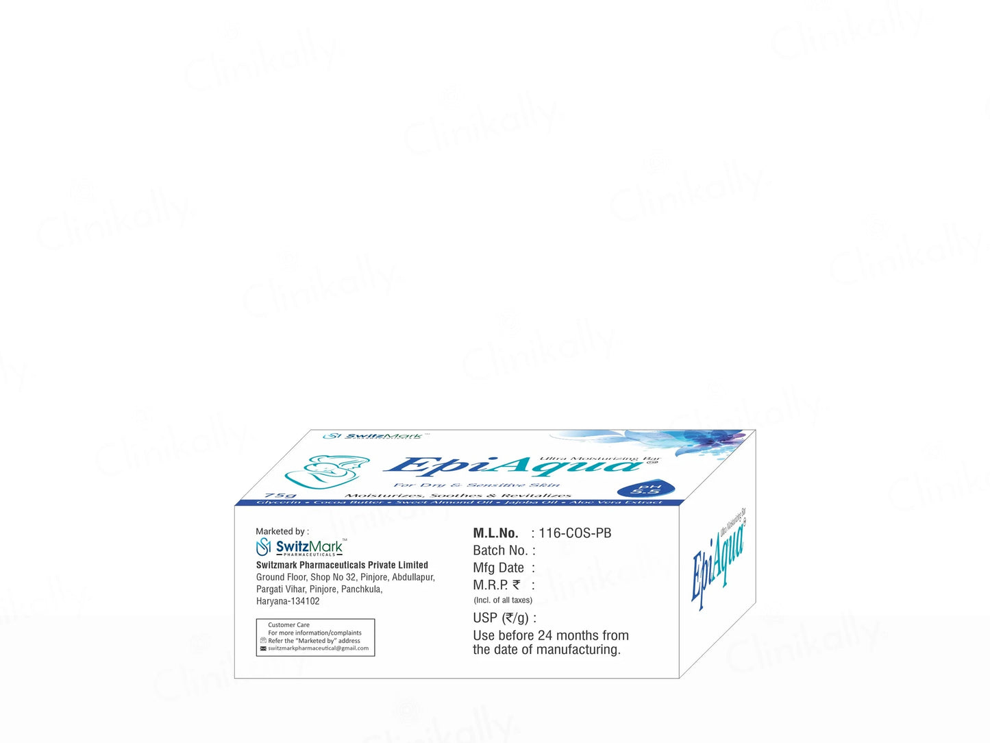 Epiaqua Ultra Moisturizing Bar For Dry and  Sensitive Skin