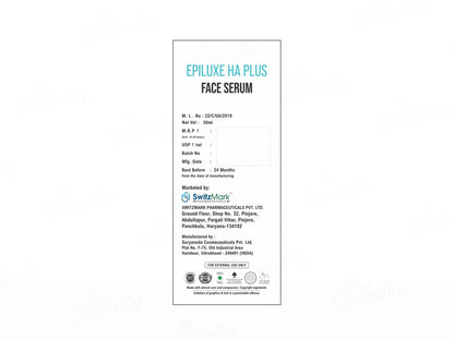 Epiluxe HA Plus Clarity Boost Face Serum