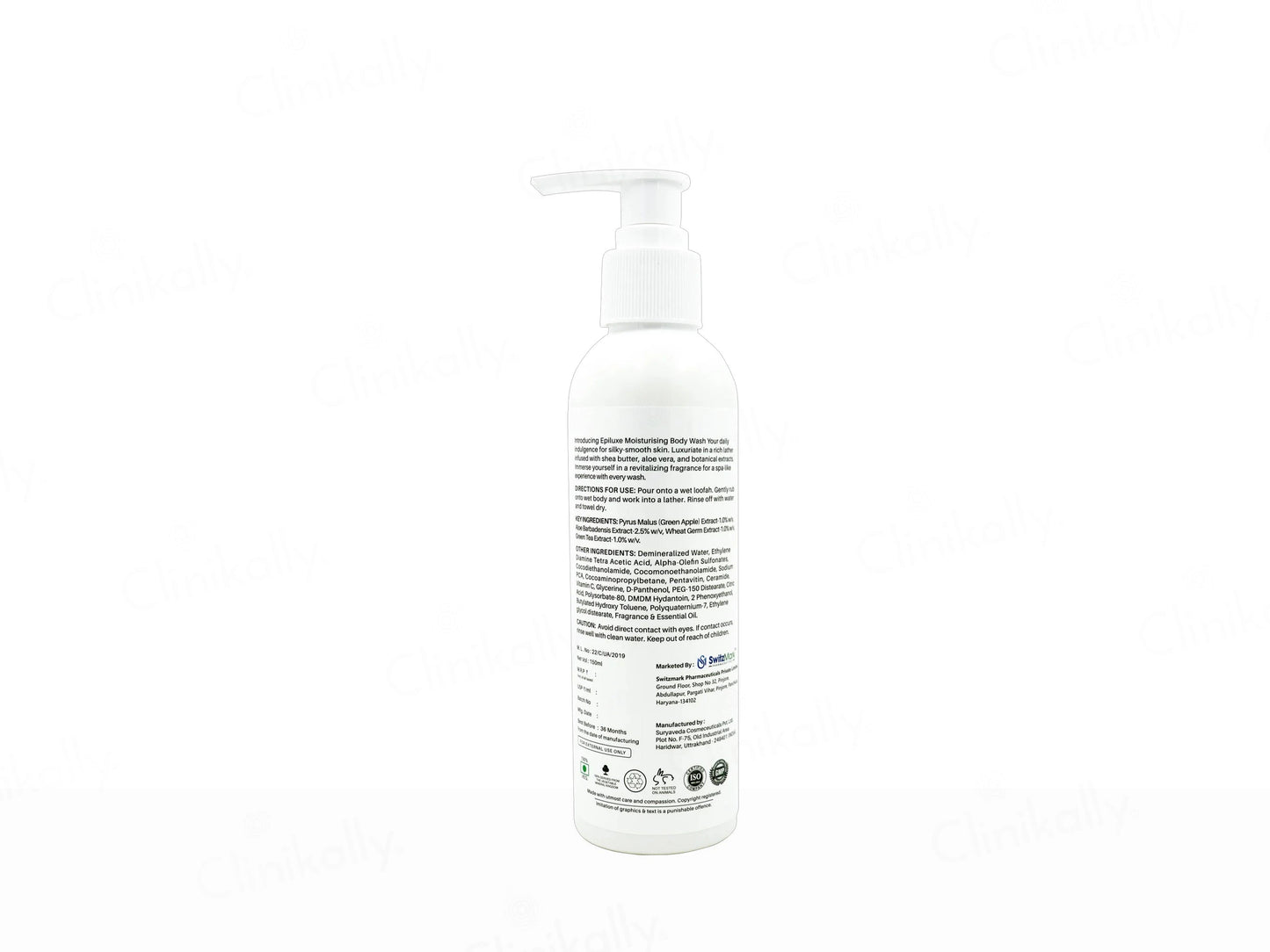 Epiluxe Moisturising Gentle Body Wash
