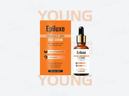 Epiluxe Vitamin C 20 Percent Face Serum