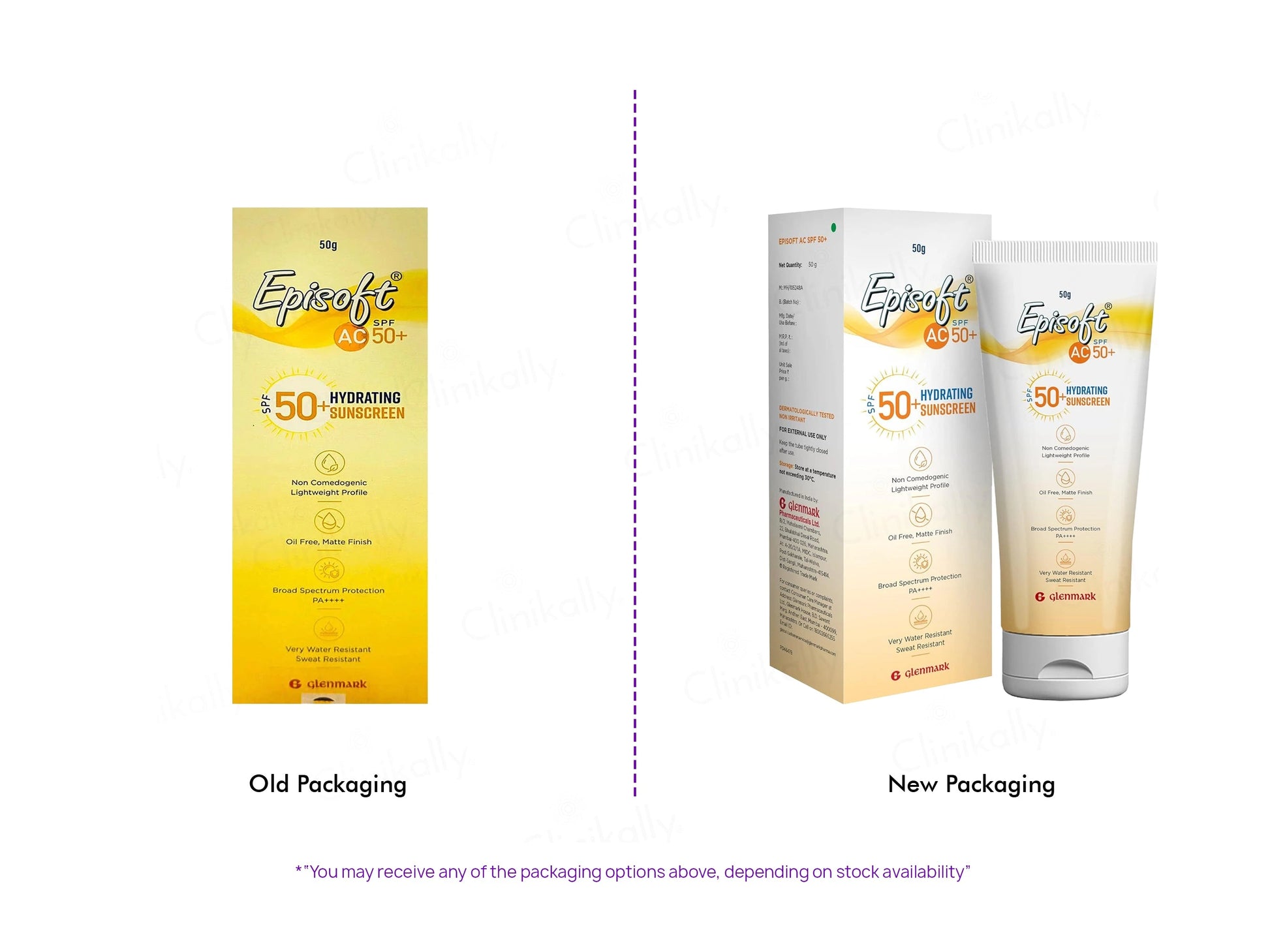 Episoft AC Hydrating Sunscreen SPF 50 PA