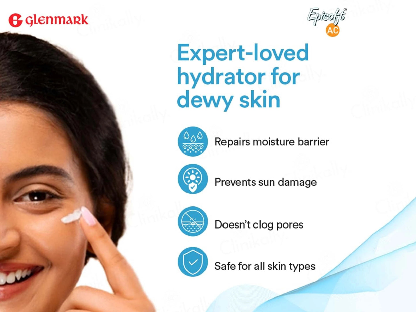 Episoft AC Moisturiser with Sunscreen SPF 30