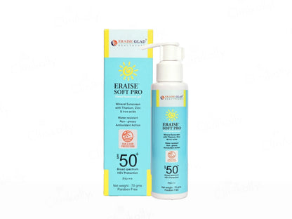 Eraise Soft Pro Tinted Mineral Sunscreen Gel SPF 50 PA