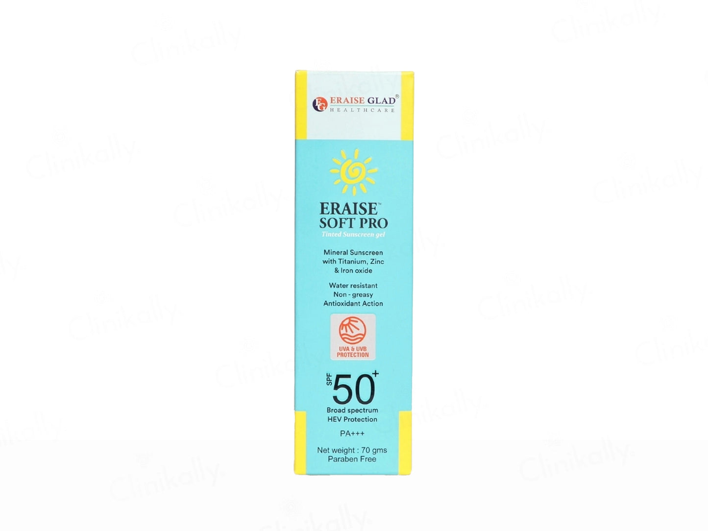 Eraise Soft Pro Tinted Mineral Sunscreen Gel SPF 50 PA