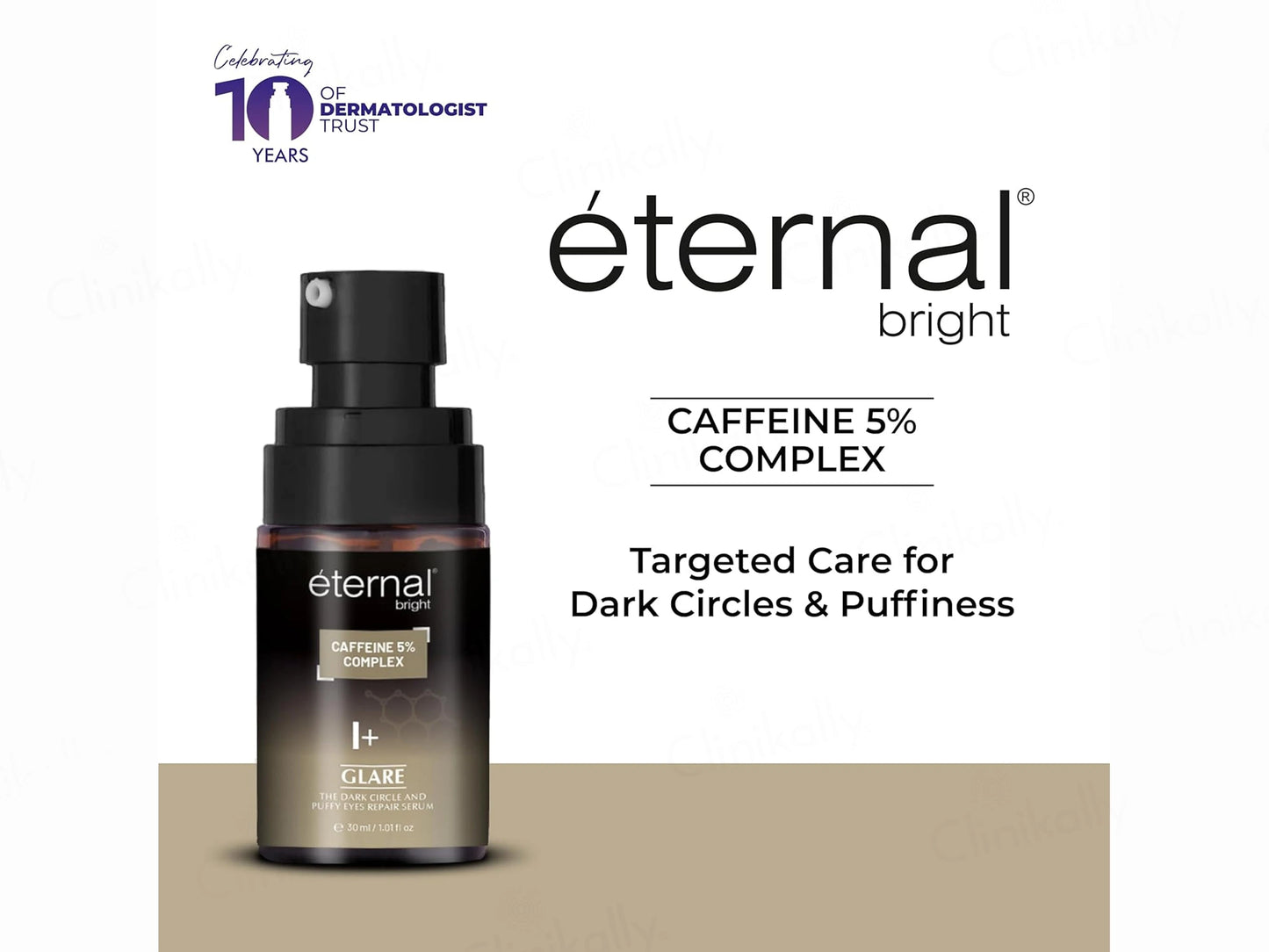 Eternal Bright Caffeine 5 Percent Complex Glare Eye Serum