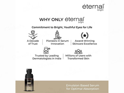 Eternal Bright Caffeine 5 Percent Complex Glare Eye Serum