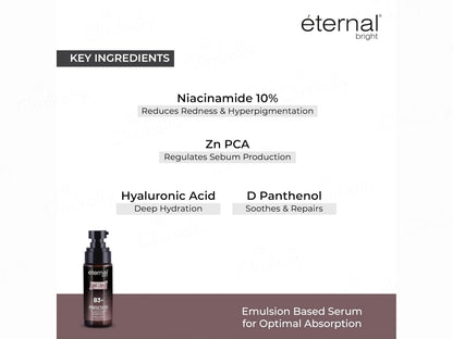 Eternal Bright Niacinamide 10 Percent Complex B3 Perfection Serum