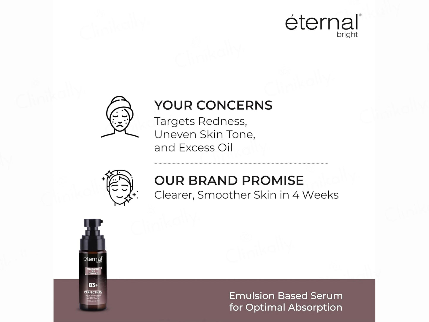 Eternal Bright Niacinamide 10 Percent Complex B3 Perfection Serum