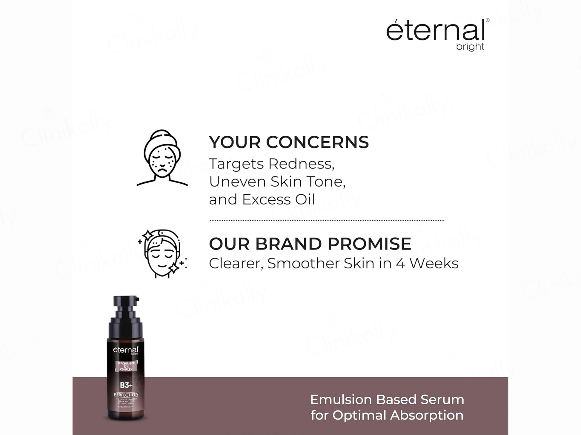 Eternal Bright Niacinamide 10 Percent Complex B3 Perfection Serum