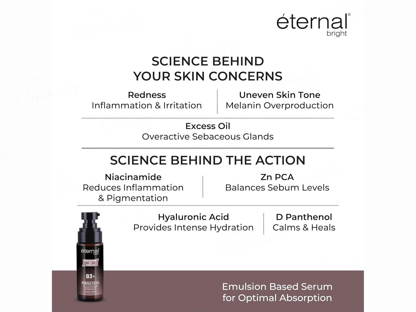Eternal Bright Niacinamide 10 Percent Complex B3 Perfection Serum