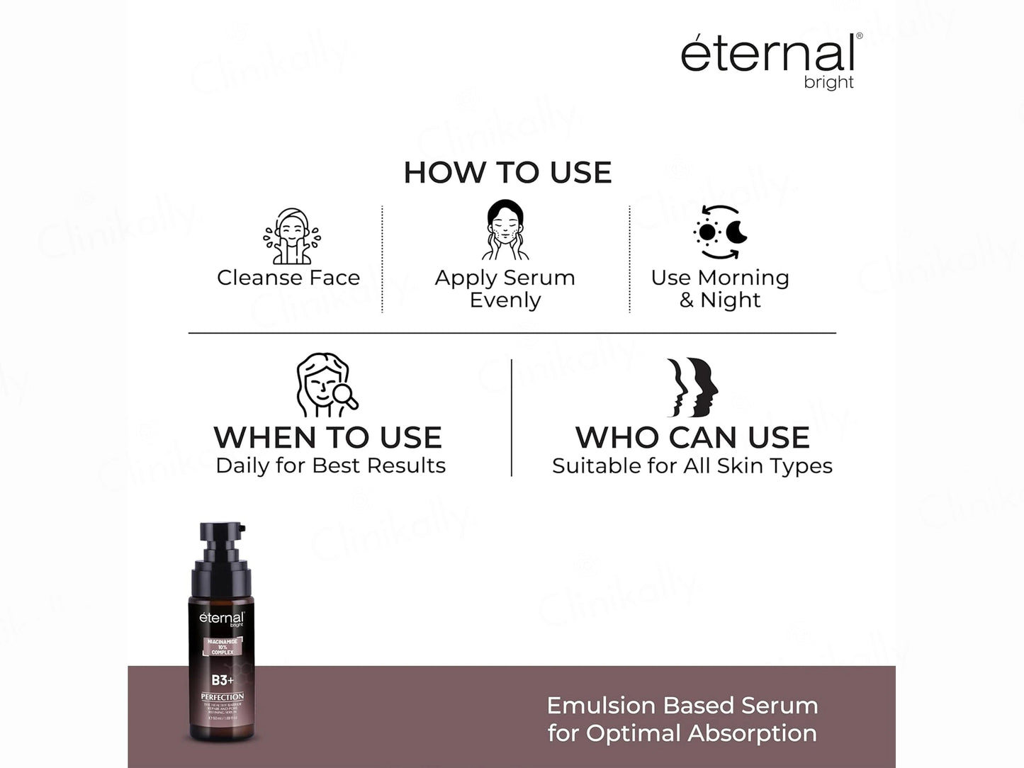 Eternal Bright Niacinamide 10 Percent Complex B3 Perfection Serum
