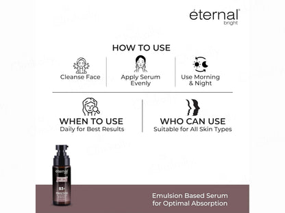 Eternal Bright Niacinamide 10 Percent Complex B3 Perfection Serum