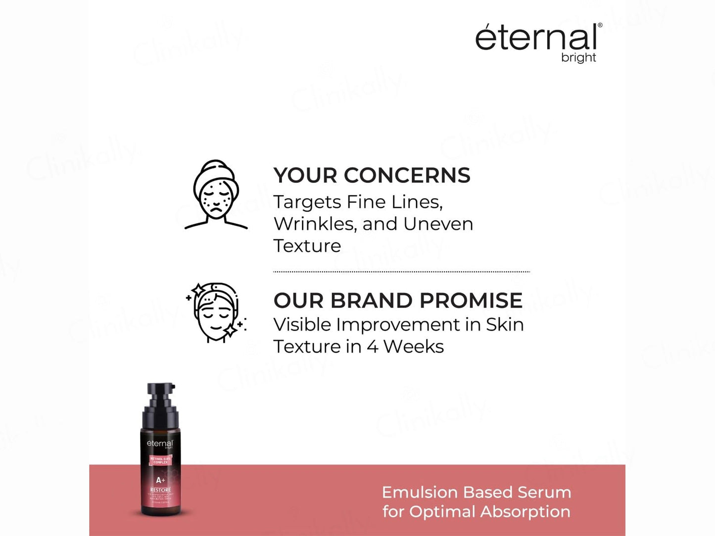 Eternal Bright Retinol 0.8 Percent Complex A Restore Serum