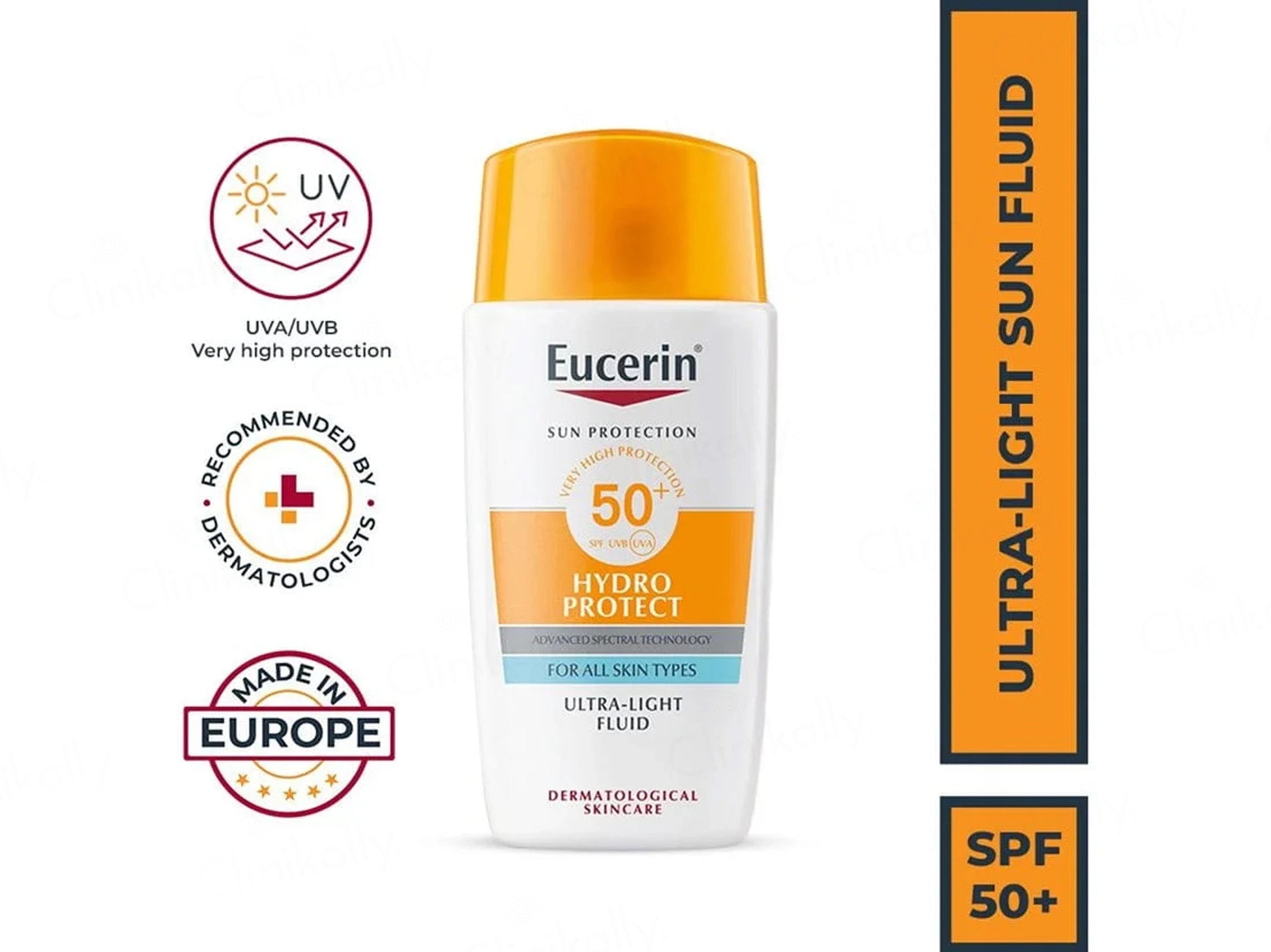 Eucerin Hydro Protect Ultra-Light Fluid Sunscreen SPF 50
