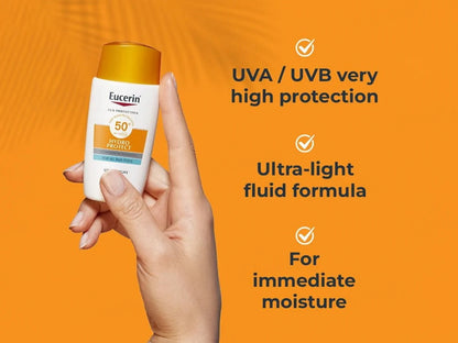 Eucerin Hydro Protect Ultra-Light Fluid Sunscreen SPF 50