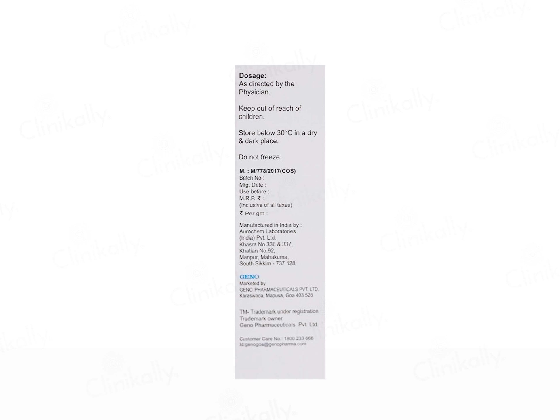 Evalite Intense Depigmenting Cream