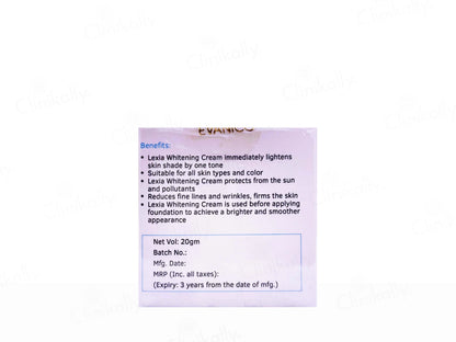Evanico Lexia Whitening Cream