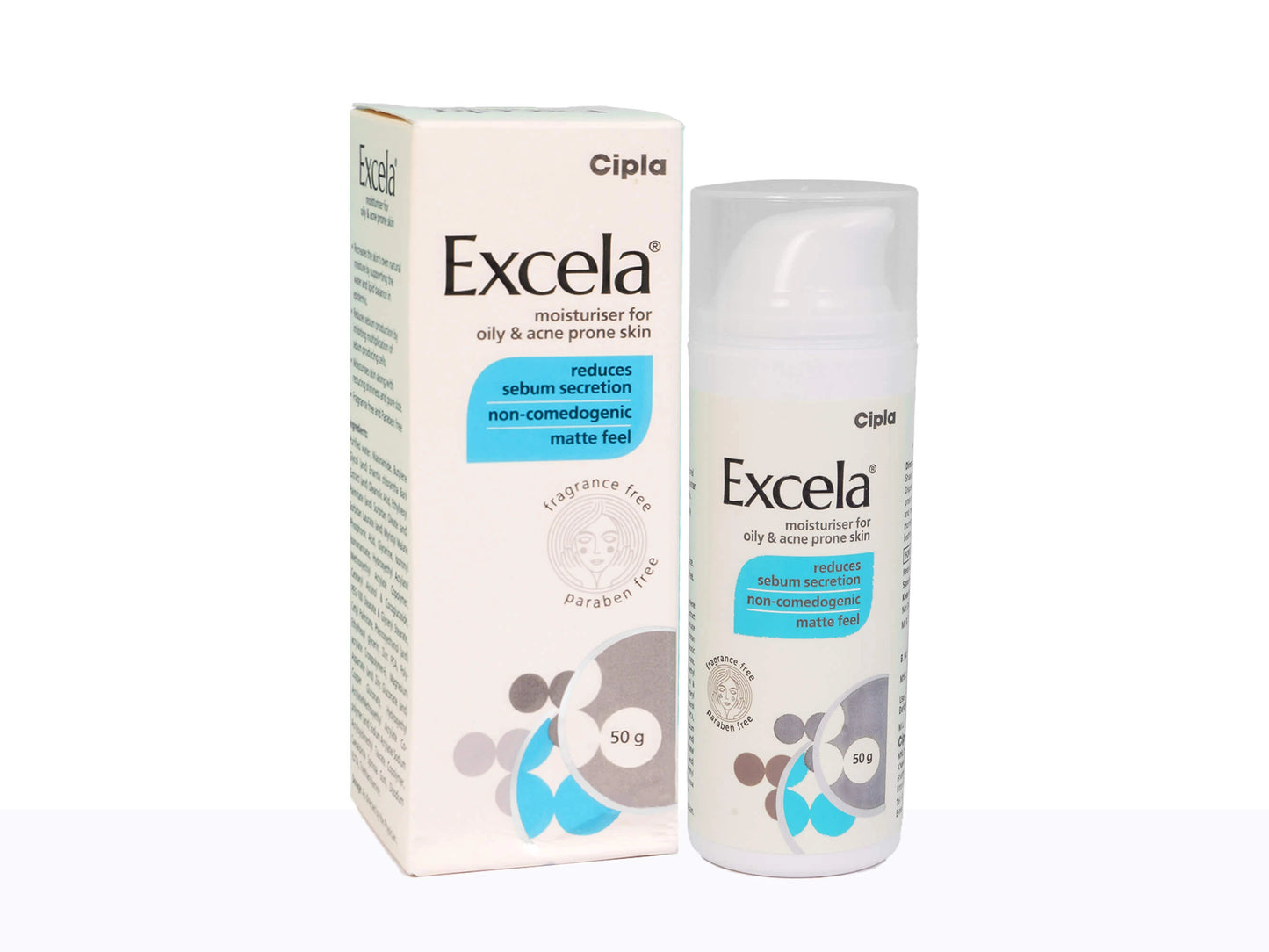 Excela Moisturiser for Oily and  Acne Prone Skin