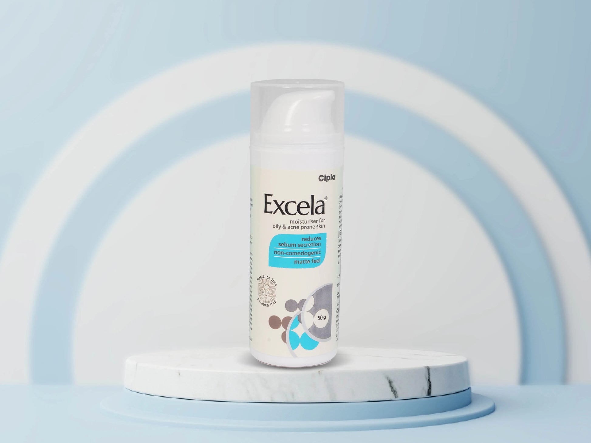 Excela Moisturiser for Oily and  Acne Prone Skin