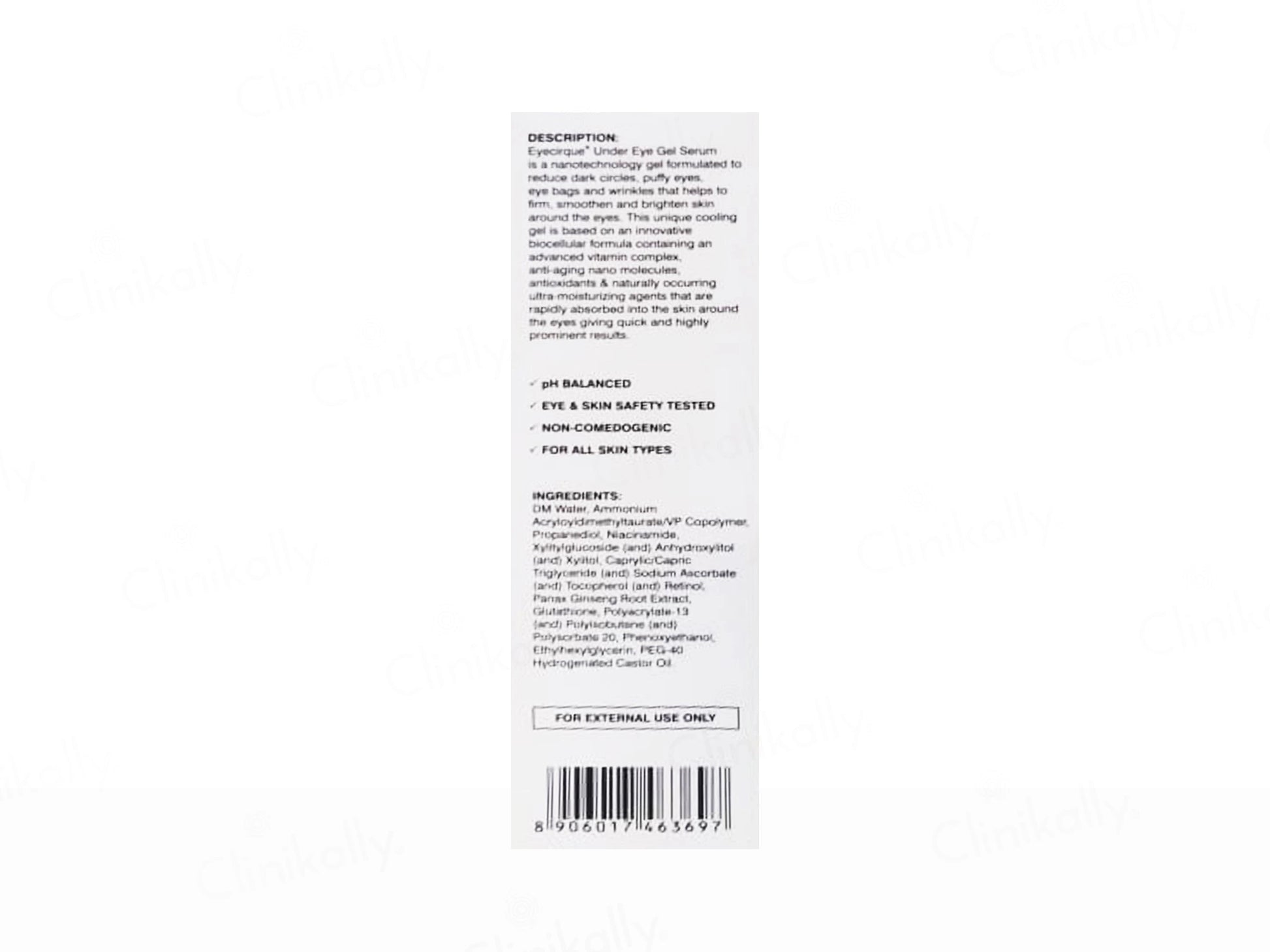 Eyecirque Under Eye Gel Serum