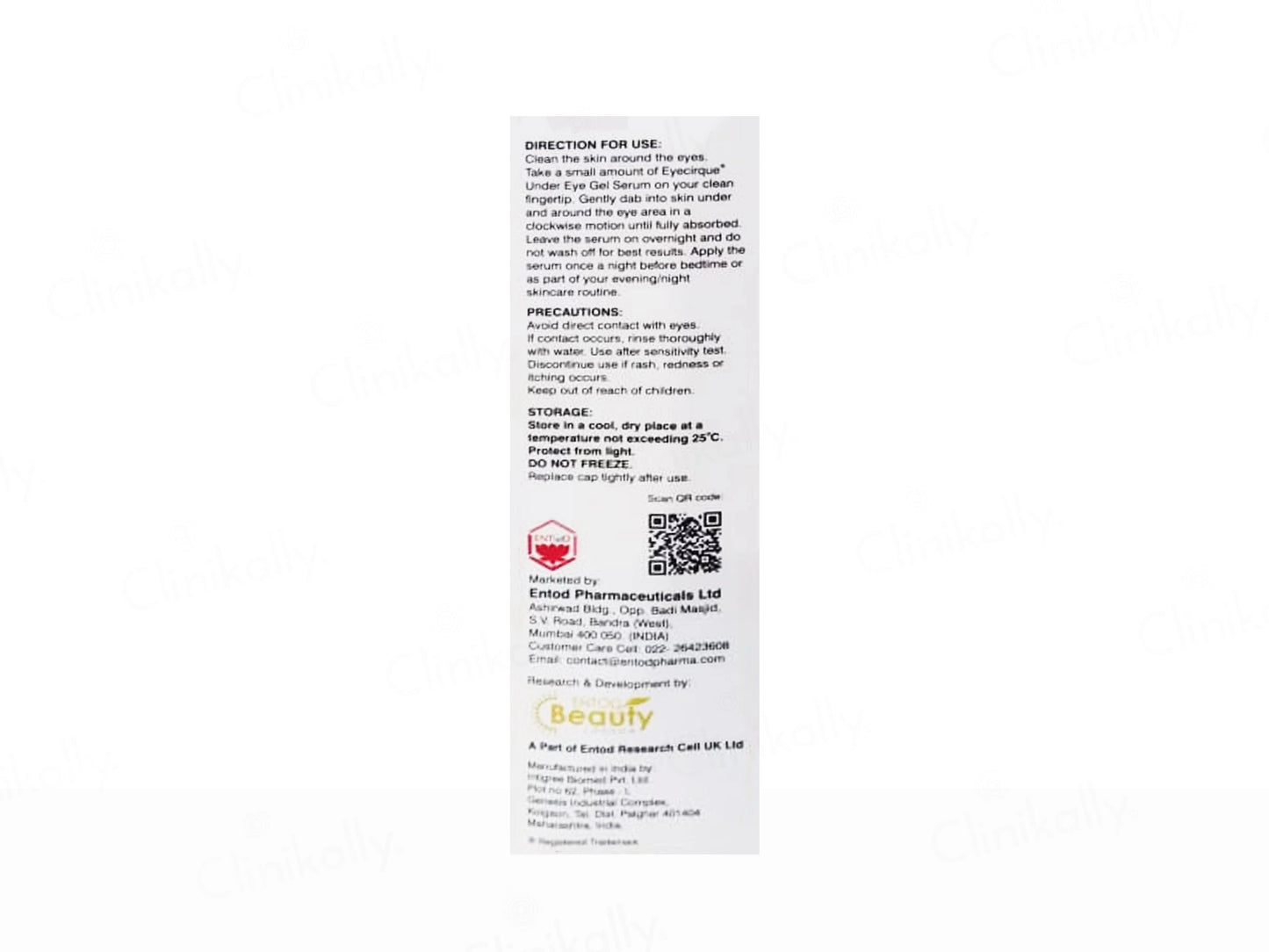Eyecirque Under Eye Gel Serum