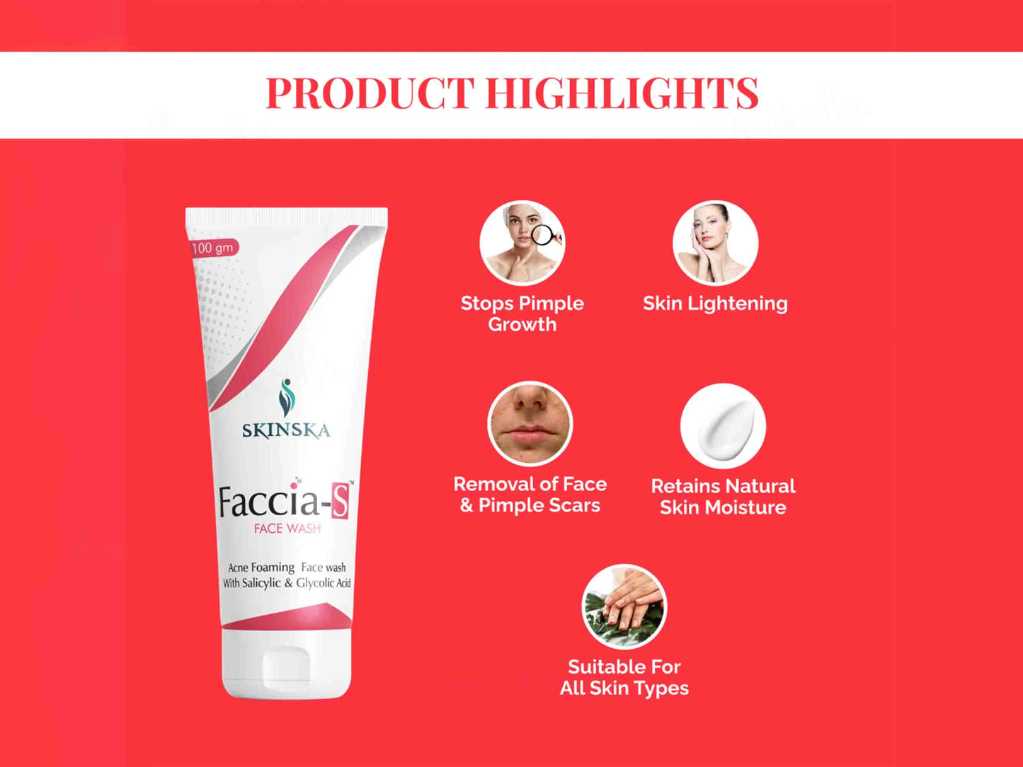 Faccia-S Face Wash