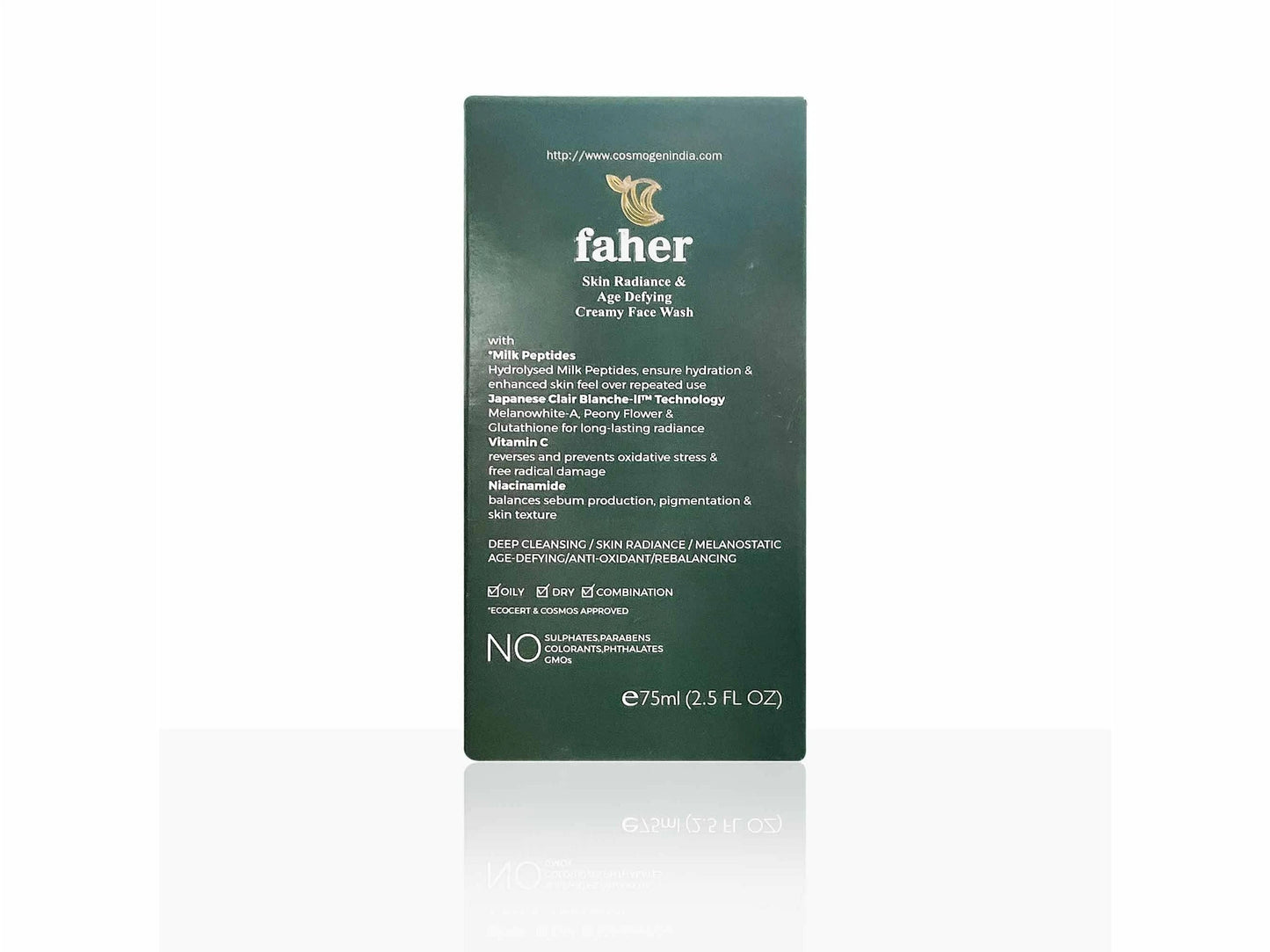 Faher Skin Radiance and  Age Defying Creamy Face Wash