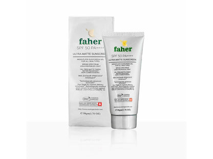 Faher Ultra Matte Sunscreen SPF 50 PA