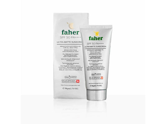 Faher Ultra Matte Sunscreen SPF 50 PA