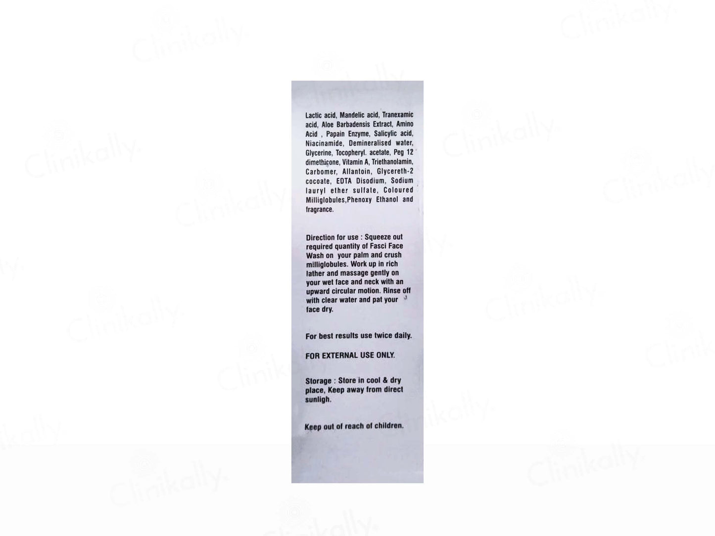 Fasci Skin Lightening and  Brightening Face Wash