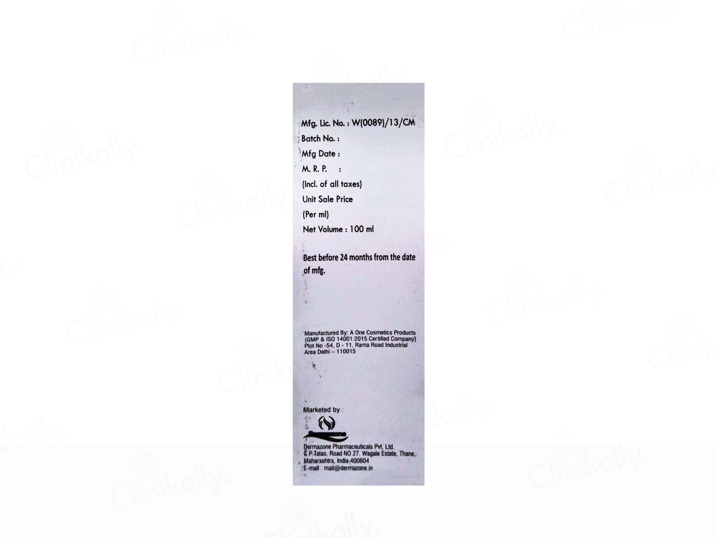 Fasci Skin Lightening and  Brightening Face Wash